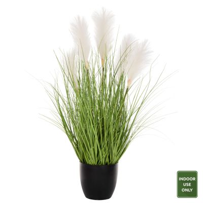 DECORATIVE SYNTHETIC PLANT IN POT HM4025 GRASS 89H cm.