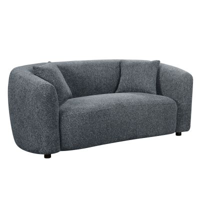 SOFA 2-SEATER NORD -GREY FABRIC 170x91x75Hcm.