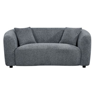 SOFA 2-SEATER NORD -GREY FABRIC 170x91x75Hcm.