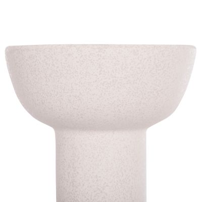 КЕРАМИЧНА ВАЗА ELENDIL- БЯЛ С КРИСТАЛИЗАЦИЯ
