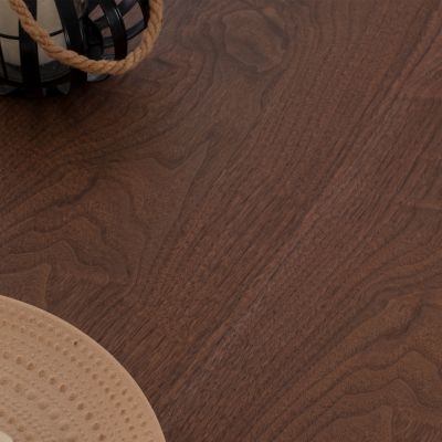 DINING TABLE JAY HM9304.02 MDF TOP WALNUT VENEER METAL LEGS 200x100x75H