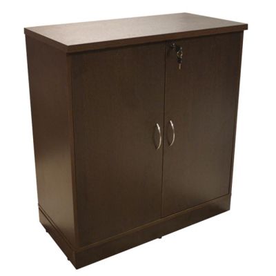 Professional office cabinet HM2013.02 wenge color 80Χ41Χ80cm