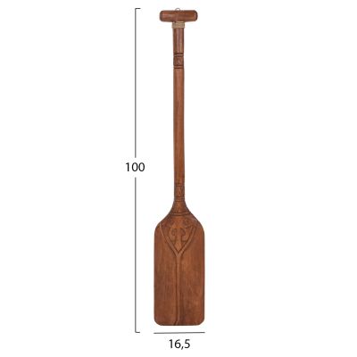 WALL DECOR HM7709.01 SOLID ALBASIA WALNUT COLOR 16,5x100cm