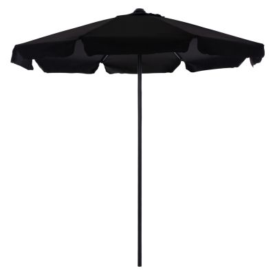 PROFESSIONAL UMBRELLA DARWIN HM6000.03 GREY POLE--BLACK ACRYLIC SHADE Φ2.35m