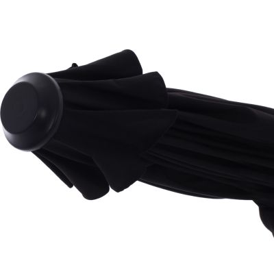 PROFESSIONAL UMBRELLA DARWIN HM6000.03 GREY POLE--BLACK ACRYLIC SHADE Φ2.35m
