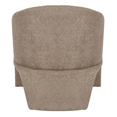 ARMCHAIR BEVY HM9677.03 BEIGE BOUCLE FABRIC-METAL FRAME 72x71x75Hcm.