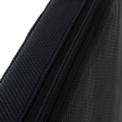 BEACH LOUNGER WITH CUSHION KORINOS HM10775.05T PINE WOOD--TEXTILENE COVER IN BLACK 79x204x77Hcm.