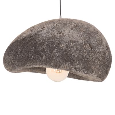 CEILING PENDANT LAMP STONE-LOOK STONER (M) HM4418.04 GREY-- 55x45x40Hcm.