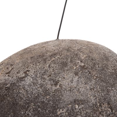 CEILING PENDANT LAMP STONE-LOOK STONER (M) HM4418.04 GREY-- 55x45x40Hcm.