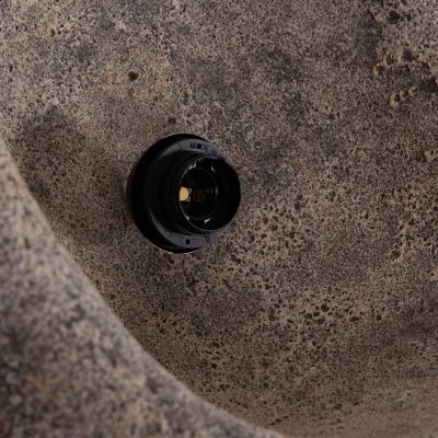 CEILING PENDANT LAMP STONE-LOOK STONER (M) HM4418.04 GREY-- 55x45x40Hcm.