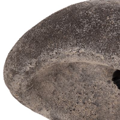 CEILING PENDANT LAMP STONE-LOOK STONER (M) HM4418.04 GREY-- 55x45x40Hcm.