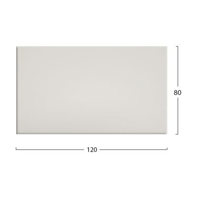 TABLETOP 101 WERZALIT IN WHITE COLOR 120X80cm.HM5630.02