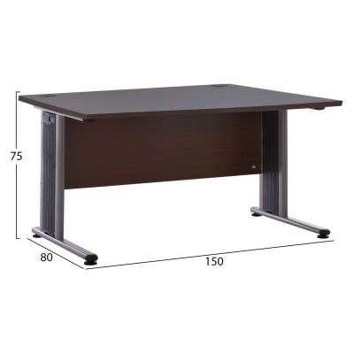 Професионално офис бюро -венге 150х80х75