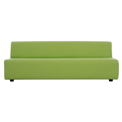 SOFA FOR KIDS HM3258.160, FOAM FILLINGS, PU LEATHER, LIME, 160x60x55