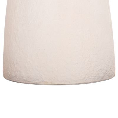 DINING TABLE ROUND SEPPO HM18154.02 FIBER CEMENT IN WHITE--Φ119,5x75,5Hcm.