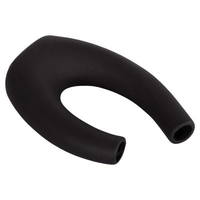 КЕРАМИЧНА ВАЗА ELLIPTO -ЧЕРНА МАТОВА 
