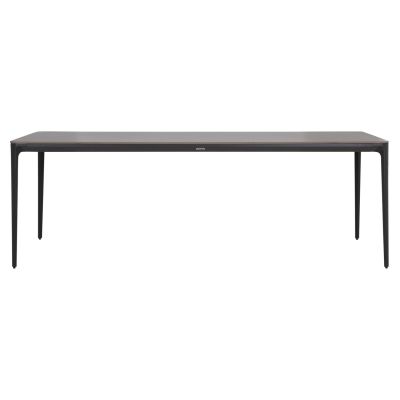 DINING TABLE STAD HM6558.01 GREY ALUMINUM FRAME & SINTERED STONE TOP 220x100x74Hcm.