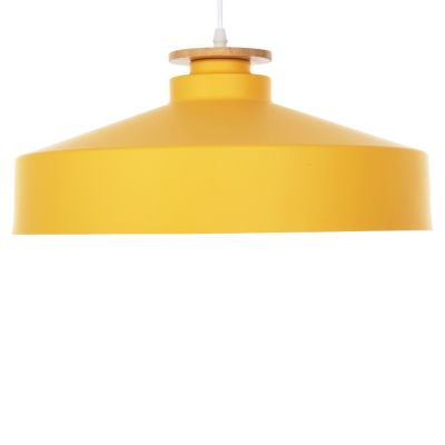 CEILING PENDANT LAMP HM4159.04 YELLOW METAL CAP Φ40x116Hcm.