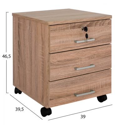 Офис комплект 2 части Office & Cabinet цвят Sonama 
