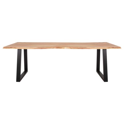 DINING TABLE MONTANA HM8337.21 SOLID ACACIA WOOD 4cm.THICK TOP 200x93x74Hcm.