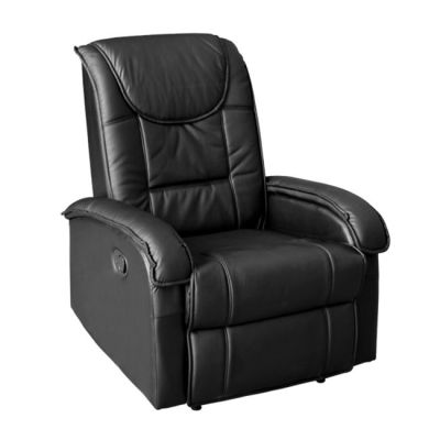 HM0026.01 Armchair Relax, massage mechanism, PU black 80x96x97 cm