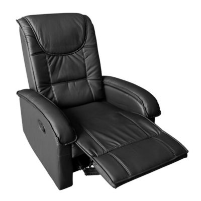 HM0026.01 Armchair Relax, massage mechanism, PU black 80x96x97 cm