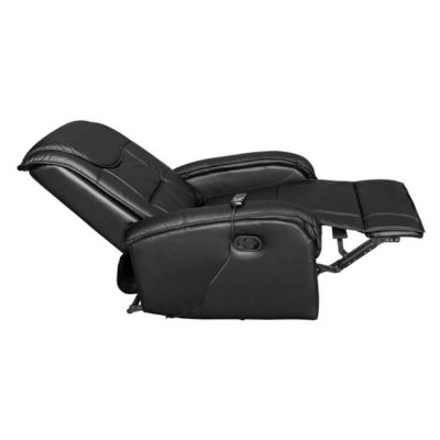 HM0026.01 Armchair Relax, massage mechanism, PU black 80x96x97 cm