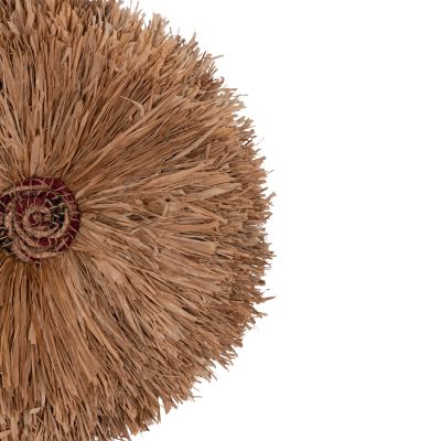WALL DECORATION ROUND ABOR HM4717 SISAL FIBERS IN NATURAL Φ60cm.