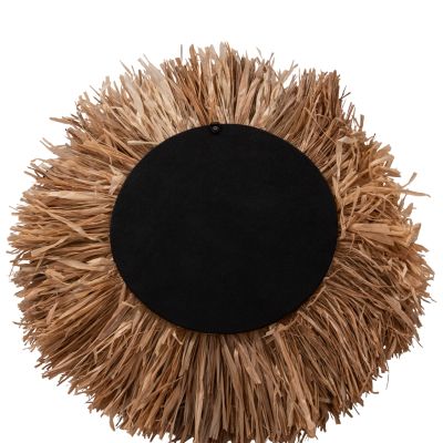 WALL DECORATION ROUND ABOR HM4717 SISAL FIBERS IN NATURAL Φ60cm.