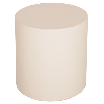ROUND SIDE TABLE KYOKO HM6592.02 BEIGE FIBER CEMENT Φ40x43Hcm
