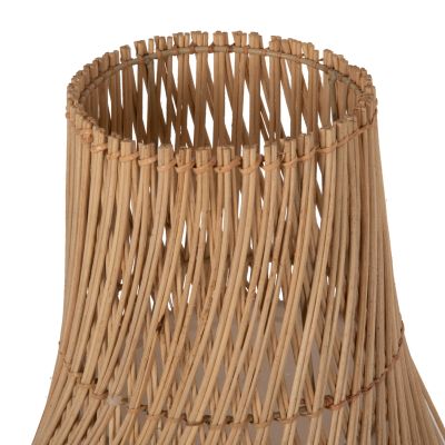 FLOOR STANDING LAMP HM7835 RATTAN IN NATURAL COLOR Φ55x101Hcm.