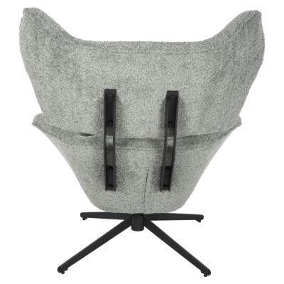 Кресло Брус букле - цвят шам фъстък