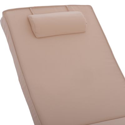 Sunbed Cushion Polyester Chios Beige HM11236.01P 196(117+1+78)x58x8cm