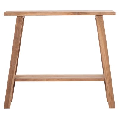 CONSOLE TALIBER HM18256 TEAK WOOD IN NATURAL COLOR 90x30x77Hcm.