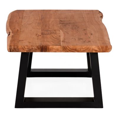 COFFEE TABLE MONTANA HM8166.21 TOP THICKNESS 4cm.ACACIA WOOD IN LIGHT NATURAL COLOR 115x63x40Hcm.