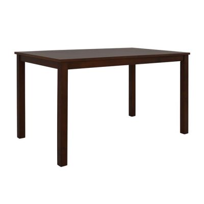 Dining Table TOBIAS Walnut HM0189 120x75x74H with solid frame and mdf top