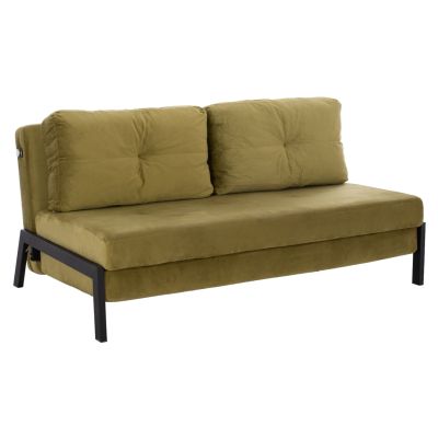 SOFA BED CONSTANCE HM3079.13 VELVET OLIVE GREEN 150x87x79 cm.