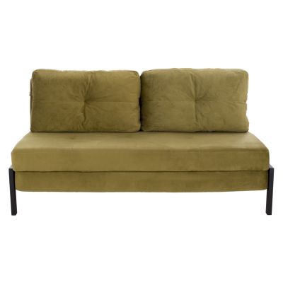 SOFA BED CONSTANCE HM3079.13 VELVET OLIVE GREEN 150x87x79 cm.