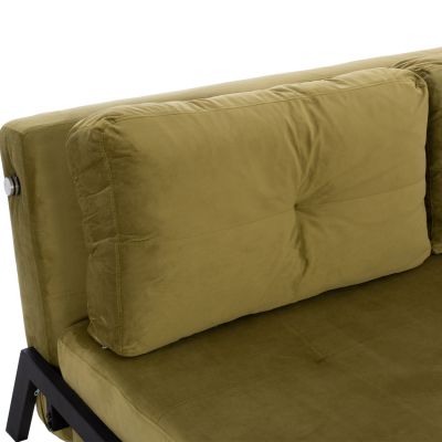 SOFA BED CONSTANCE HM3079.13 VELVET OLIVE GREEN 150x87x79 cm.