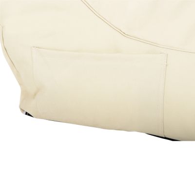 Pouf Bloom Waterproof HM5111.11 Beige POLYESTER-UV PROTECTED 106x70x61cm