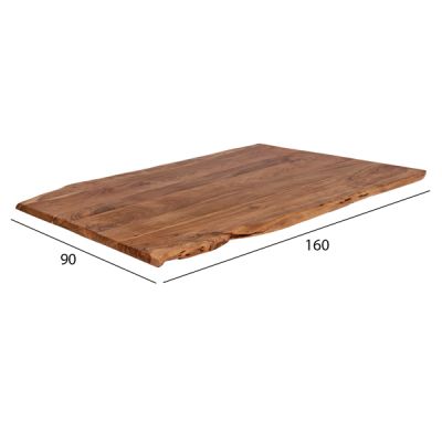 Table's Desktop 160x90x4 HM8505.11 from solid acacia wood