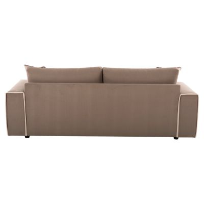 SOFA 2PCS SET FABRIC UNSTAINED AND WATER REPELLANT BROWNISH BEIGE HM3235.03