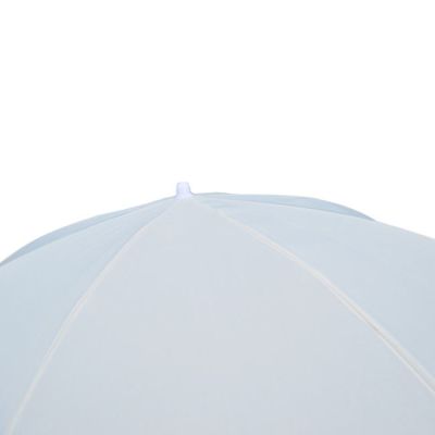 Umbrella for the beach Fiberglass Rays 2m HM6015.01 White