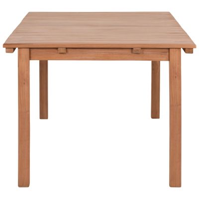 DINING TABLE RECTANGULAR FINTO HM6616 TEAK WOOD--NATURAL COLOR 200x100x75Hcm.