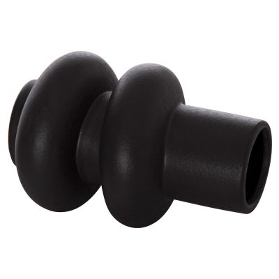 КЕРАМИЧНА ВАЗА ROOK -MATTE BLACK 
