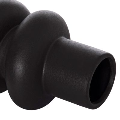 КЕРАМИЧНА ВАЗА ROOK -MATTE BLACK 