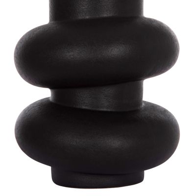 КЕРАМИЧНА ВАЗА ROOK -MATTE BLACK 