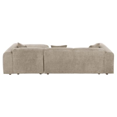 CORNER SOFA BRICKEN HM3275.01R BEIGE FABRIC 110-282x98-160x72Hcm.