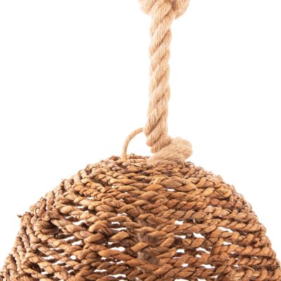 CEILING PENDANT LUMINAIRE SET HM11920 ROPE AND BANANA TREE FIBERS Φ100Χ205H cm.