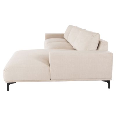 CORNER SOFA (LEFT) NOA HM3278.01L ECRU FABRIC 288x90-157x67-80Hcm.